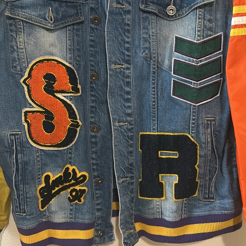 Smoke Rise All Star Varsity Jacket SZ XL - Picture 3 of 7